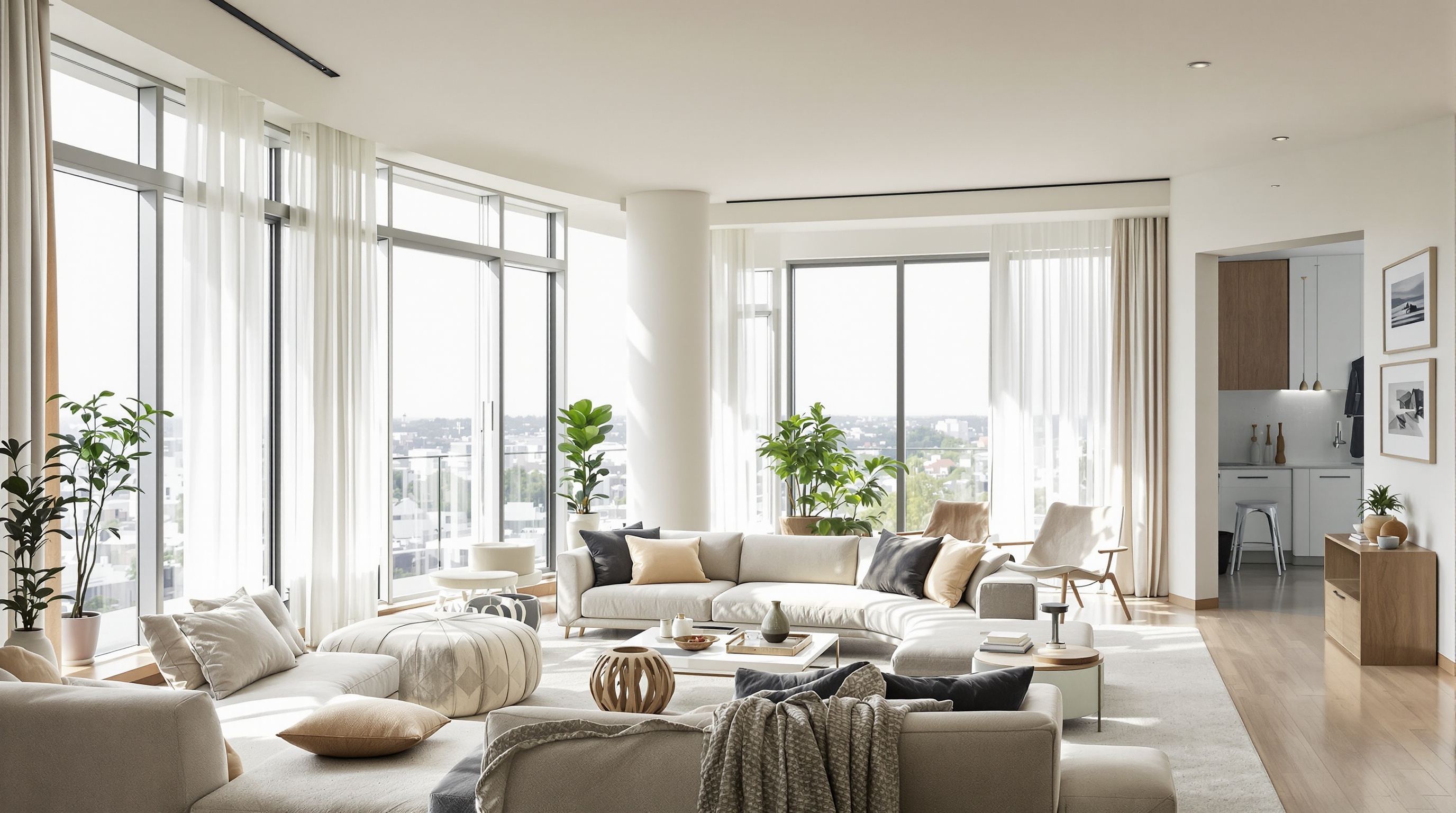 Unidade residencial tipo do Canvas Alphaville com 344 m² e 3 suítes