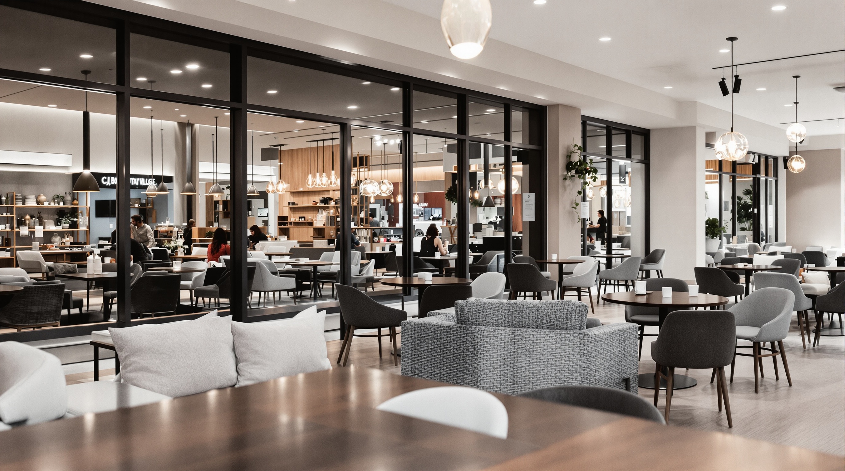 Espaço de gastronomia e lazer no CJ Boa Vista Village com curadoria de conveniência