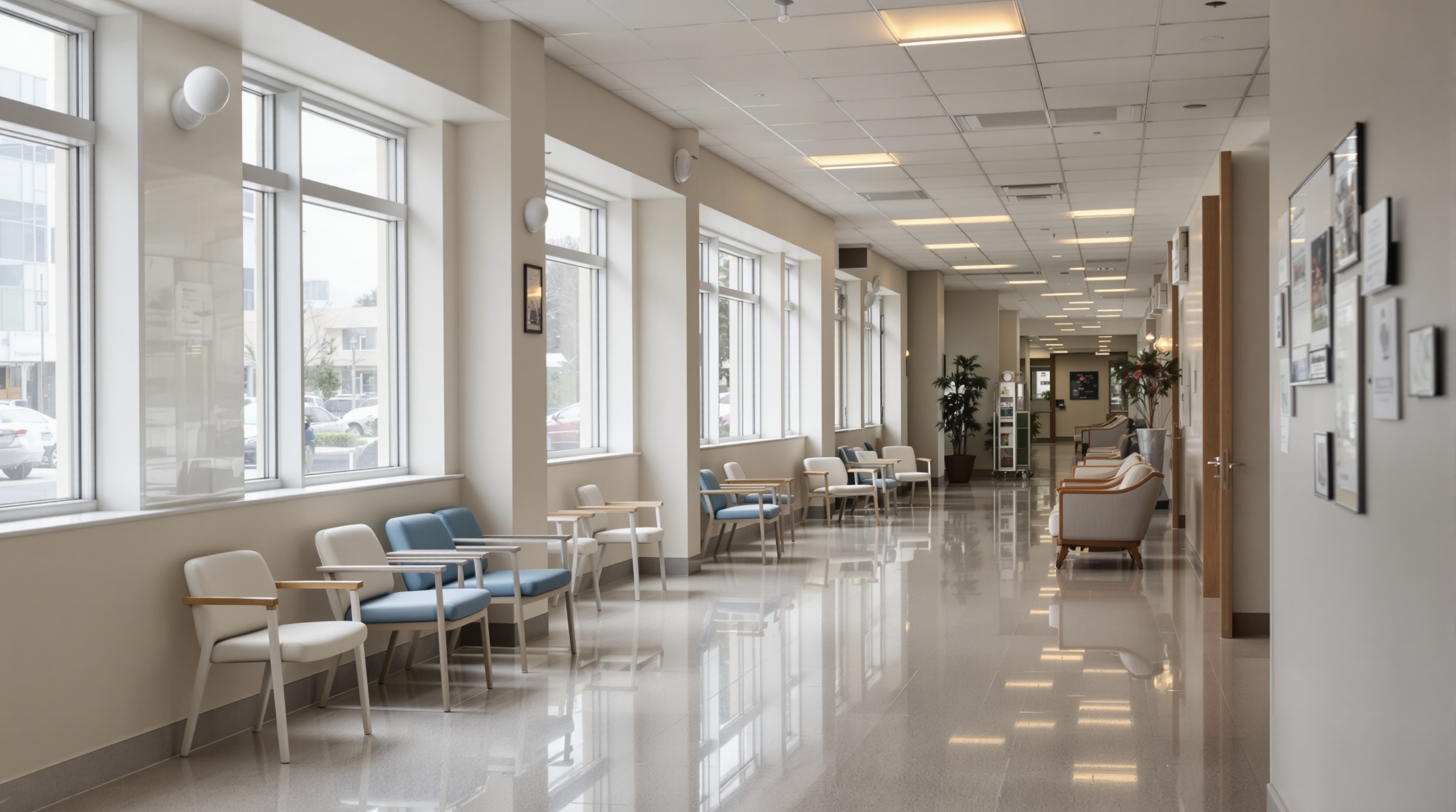 Espaço de atendimento moderno em hospital de Alphaville, infraestrutura de saúde de excelência