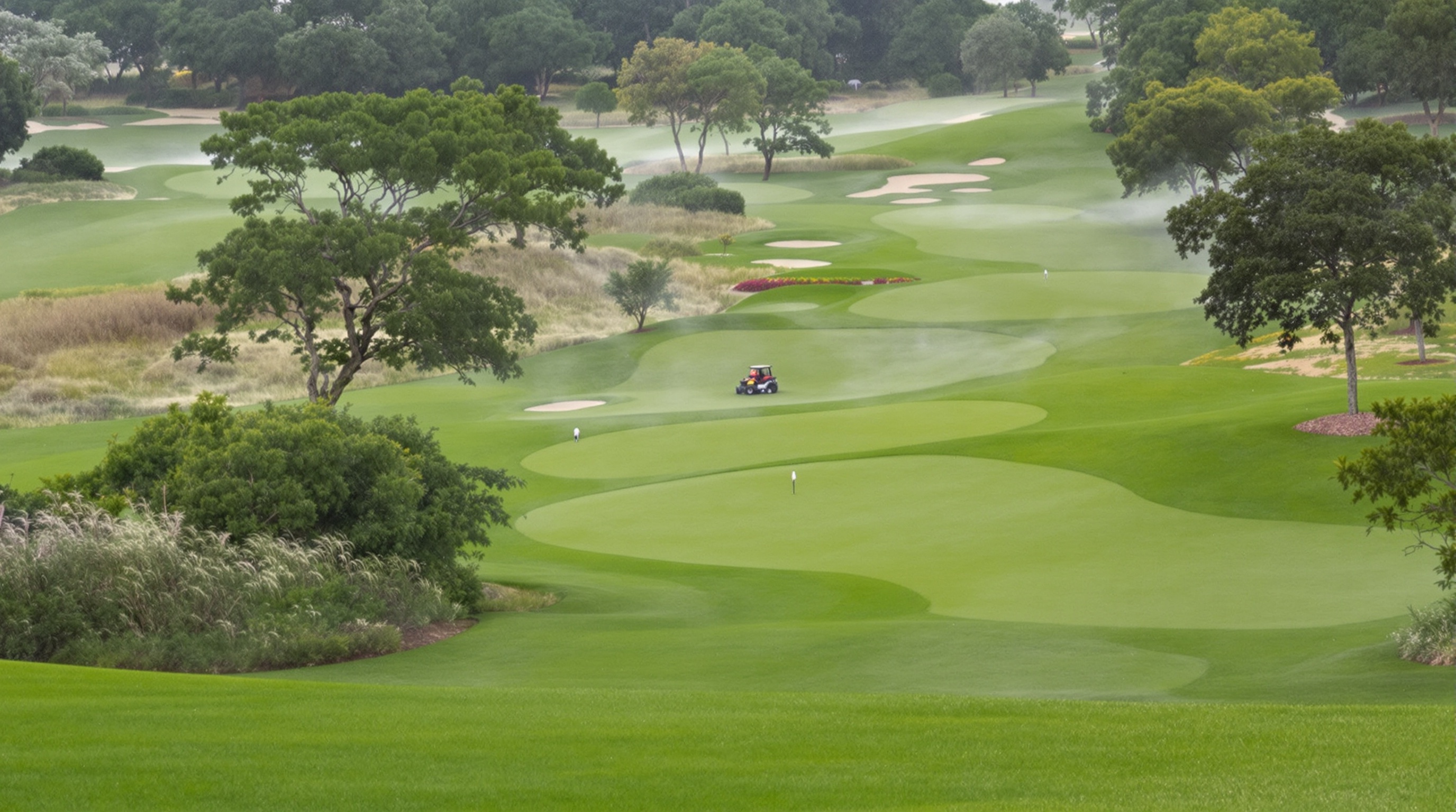 Campo de golfe privado com fairway e green em community premium de Real State Jupiter FL
