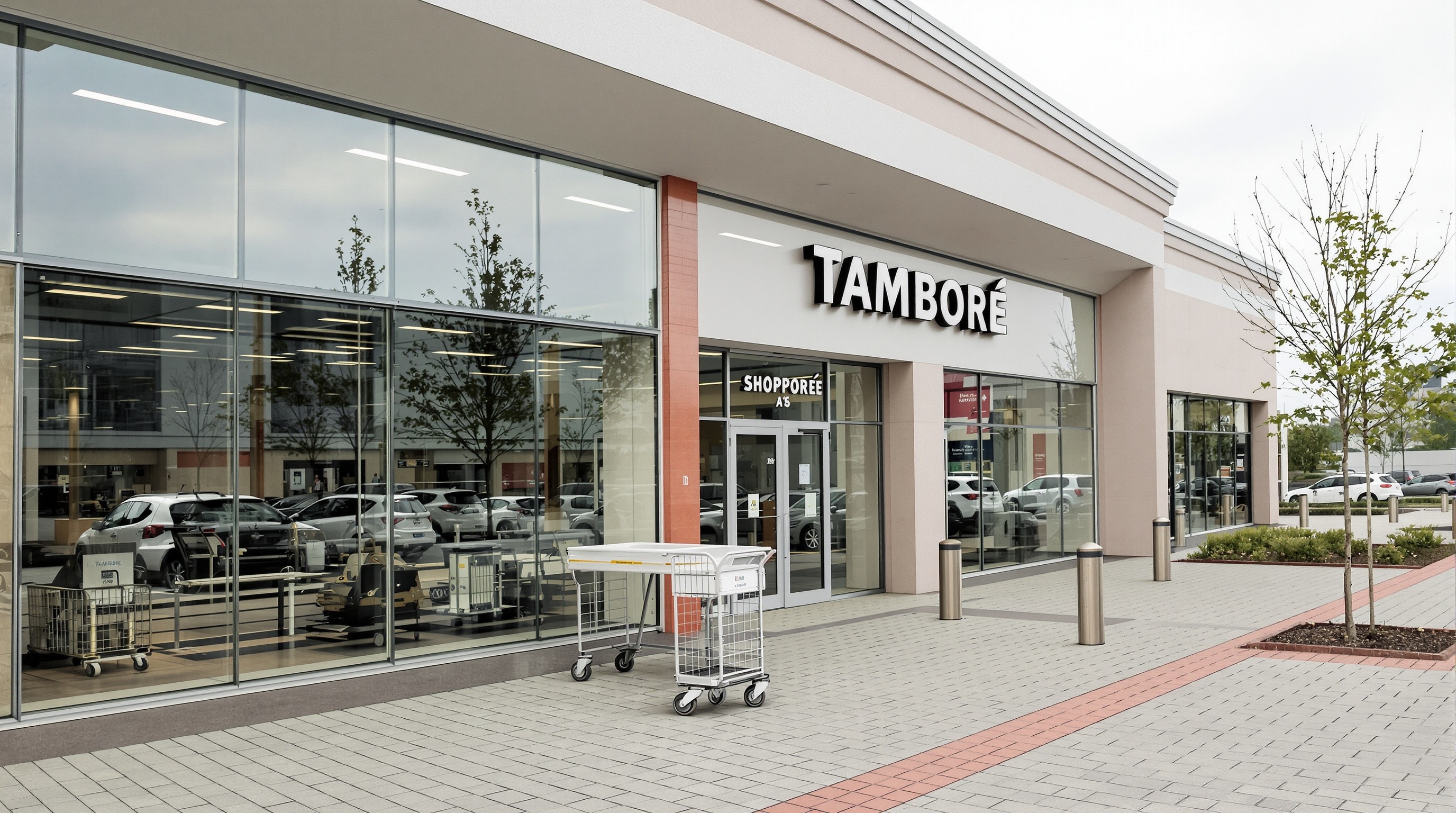 Fachada externa do Shopping Tamboré em Barueri, portal de luxo na zona oeste com cinema Cinemark
